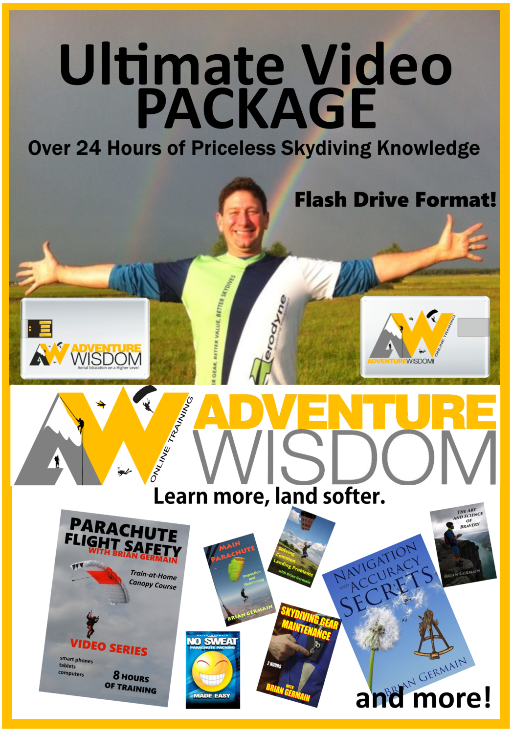*New! Solid State Flash Drive: Ultimate Package and More -plus The Book!