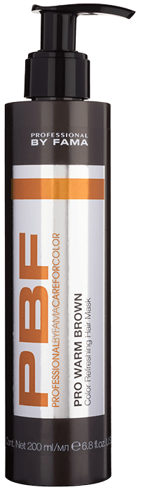 PBF PRO WARM BROWN Color refreshing mask 200 ML PBF PRO WARM BROWN Color refreshing mask 200 ML