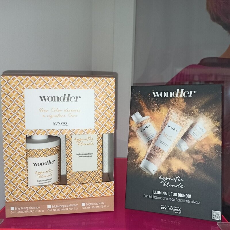 WONDHER BOX HYPNOTIC BLONDE SHAMPOO + MASK