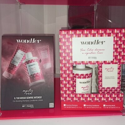 WONDHER MYSTIC RED BOX SHAMPOO + CONDITIONER WONDHER MYSTIC RED BOX SHAMPOO + CONDITIONER