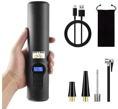Compact Rechargeable Digital Bicycle Tire Pump