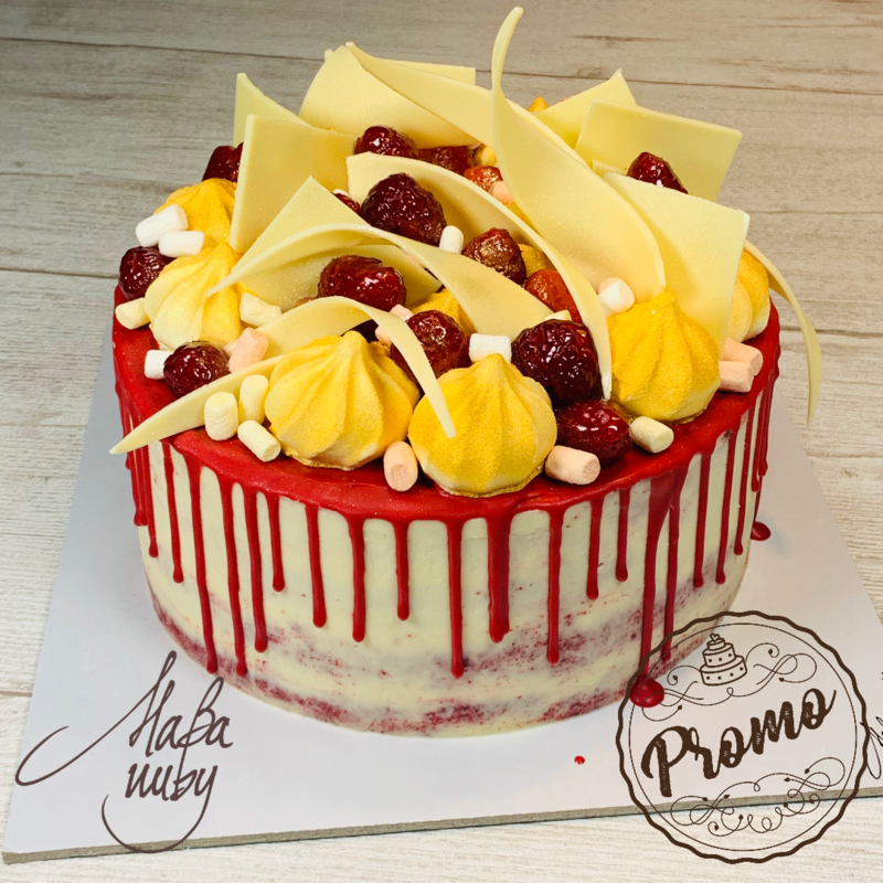 DRIP CAKE | Red Velvet