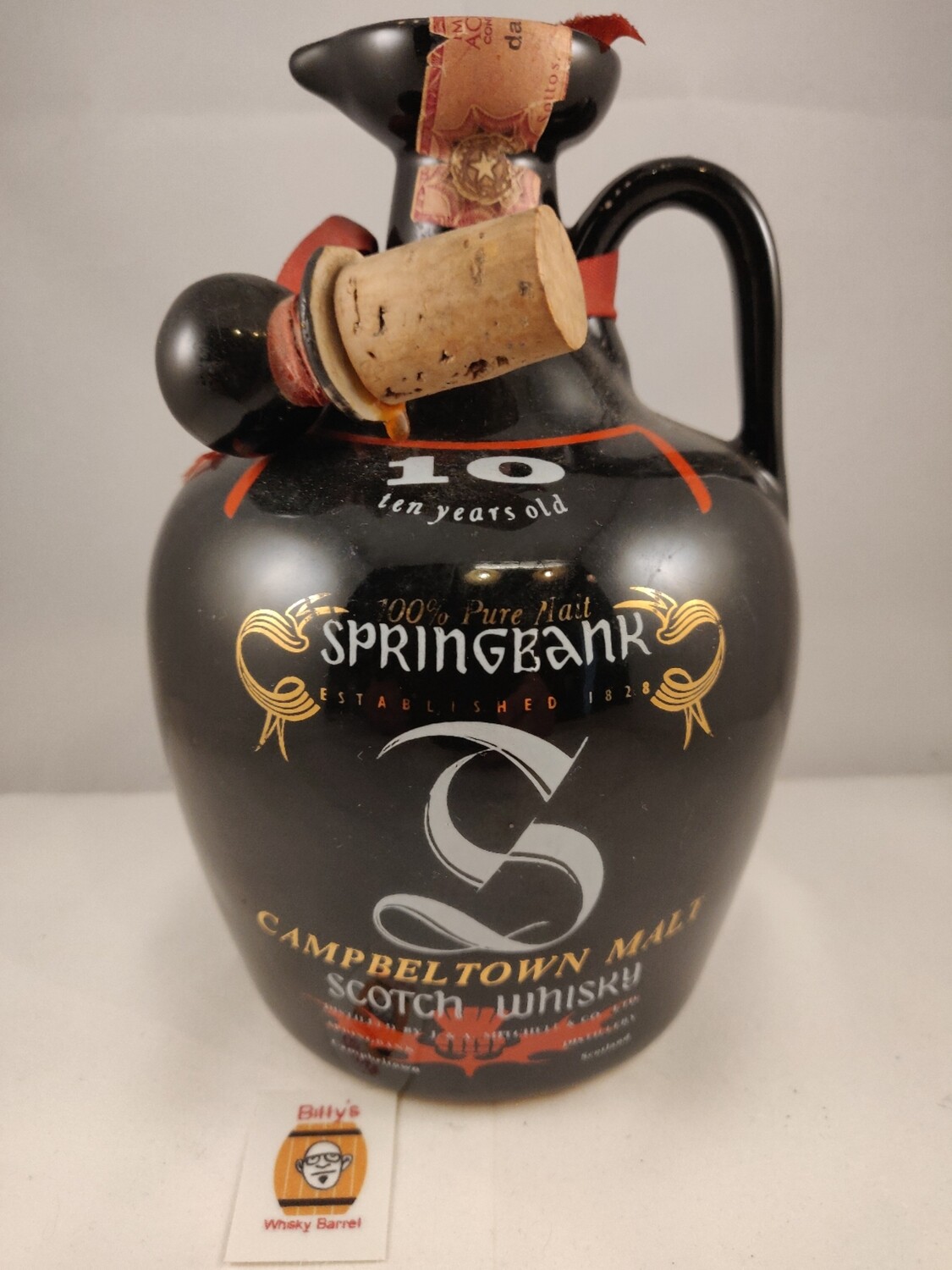 Springbank 10 years old Ceramic Black Italian import