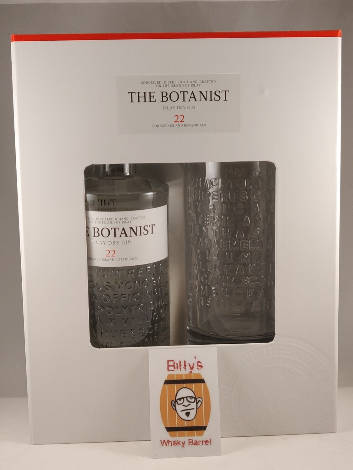The Botanist Gin Giftpack with mixing glass  (70cl - 46%)