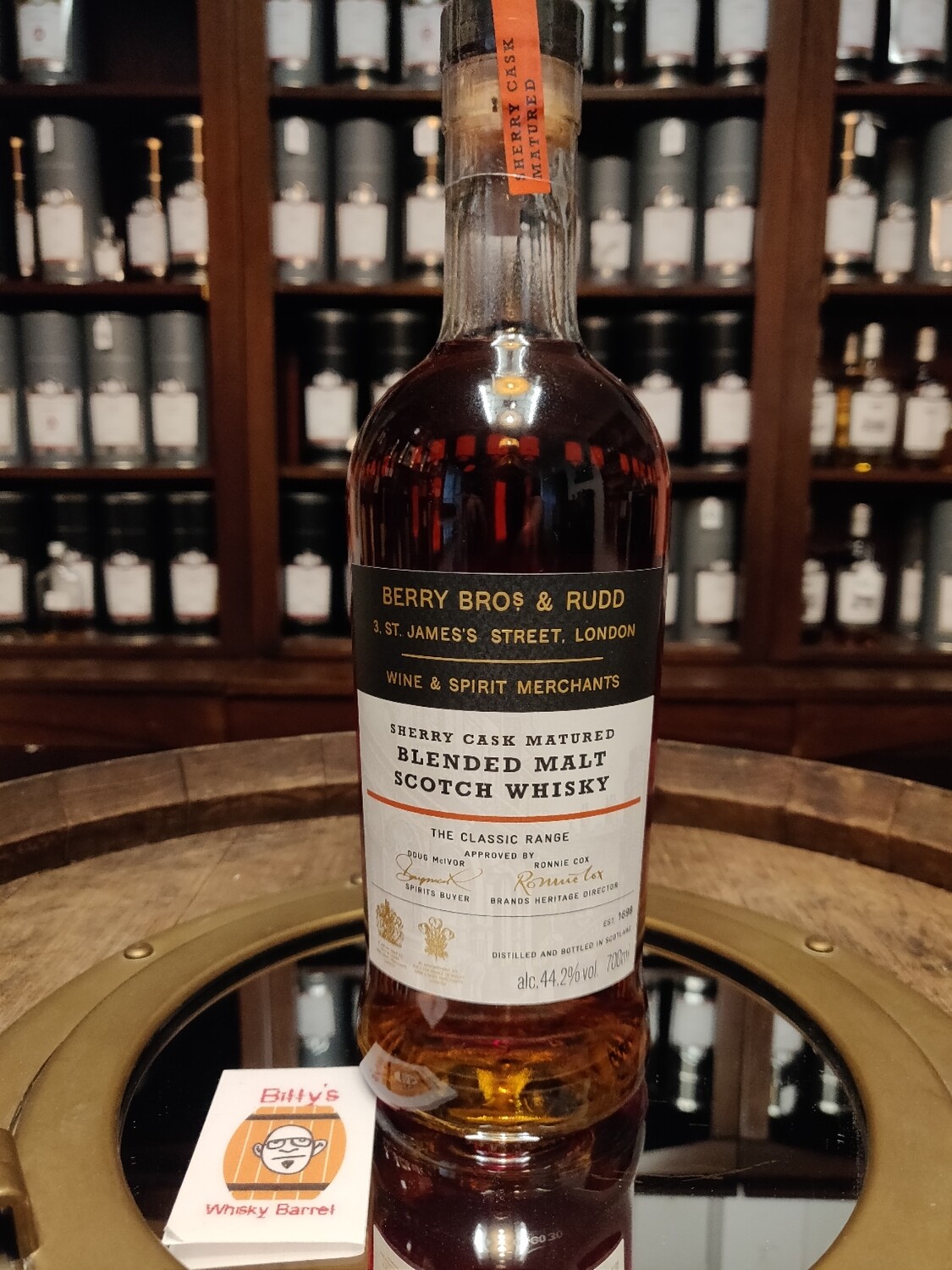 Blended Malt Scotch Whisky Sherry Cask Matured BBR