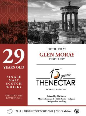 Glen Moray 1991/2021 29 yo DD 15 years The Nectar