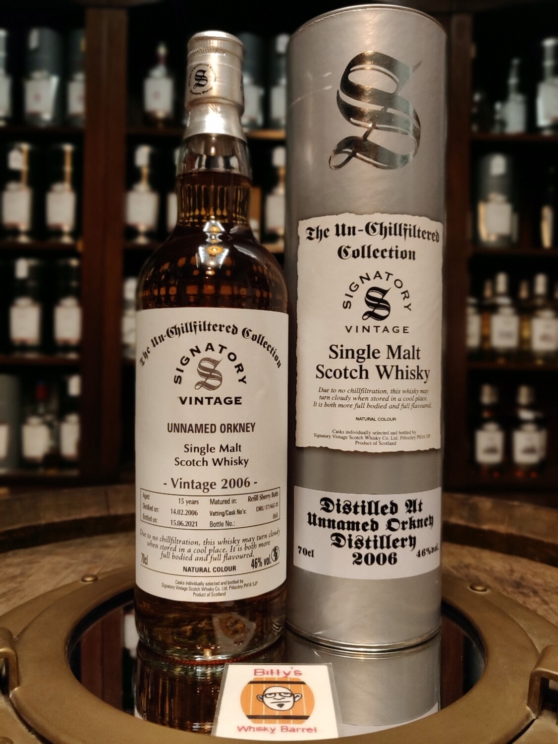 Unnamed Orkney 2006/2021 15 yo SV (70cl - 46%)