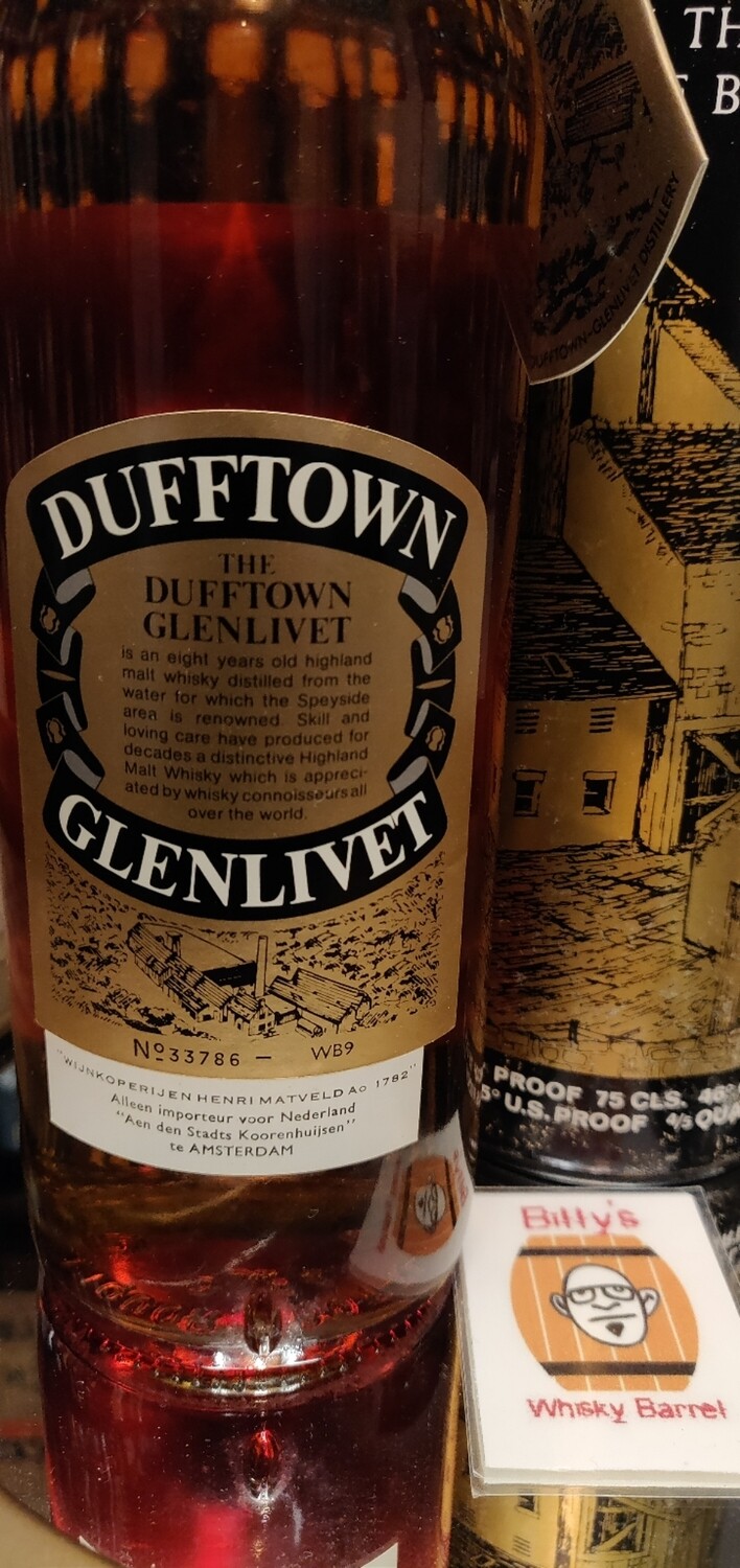 Dufftown-Glenlivet Pure Malt 8 yo 80's