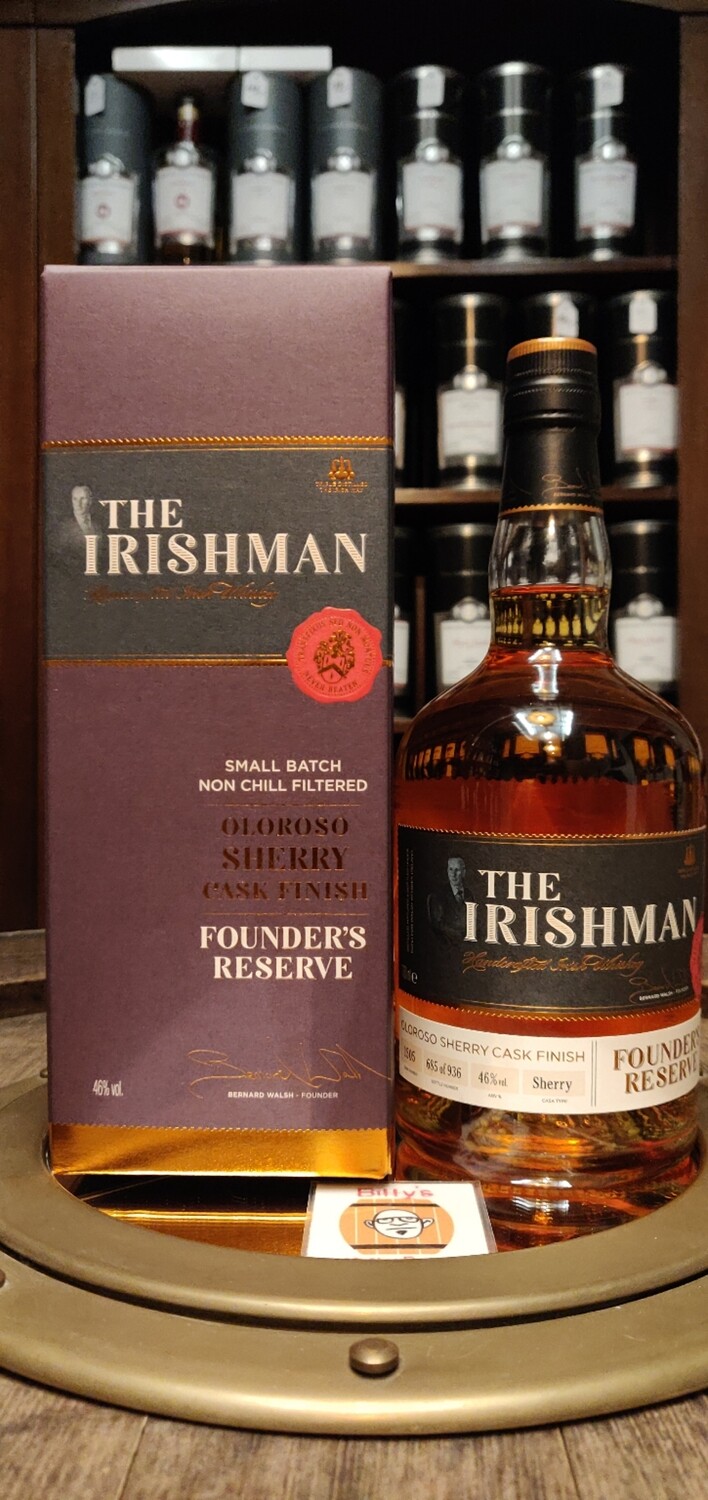 The Irishman Founder&#39;s Reserve - Sherry cask finish (70cl - 46%)