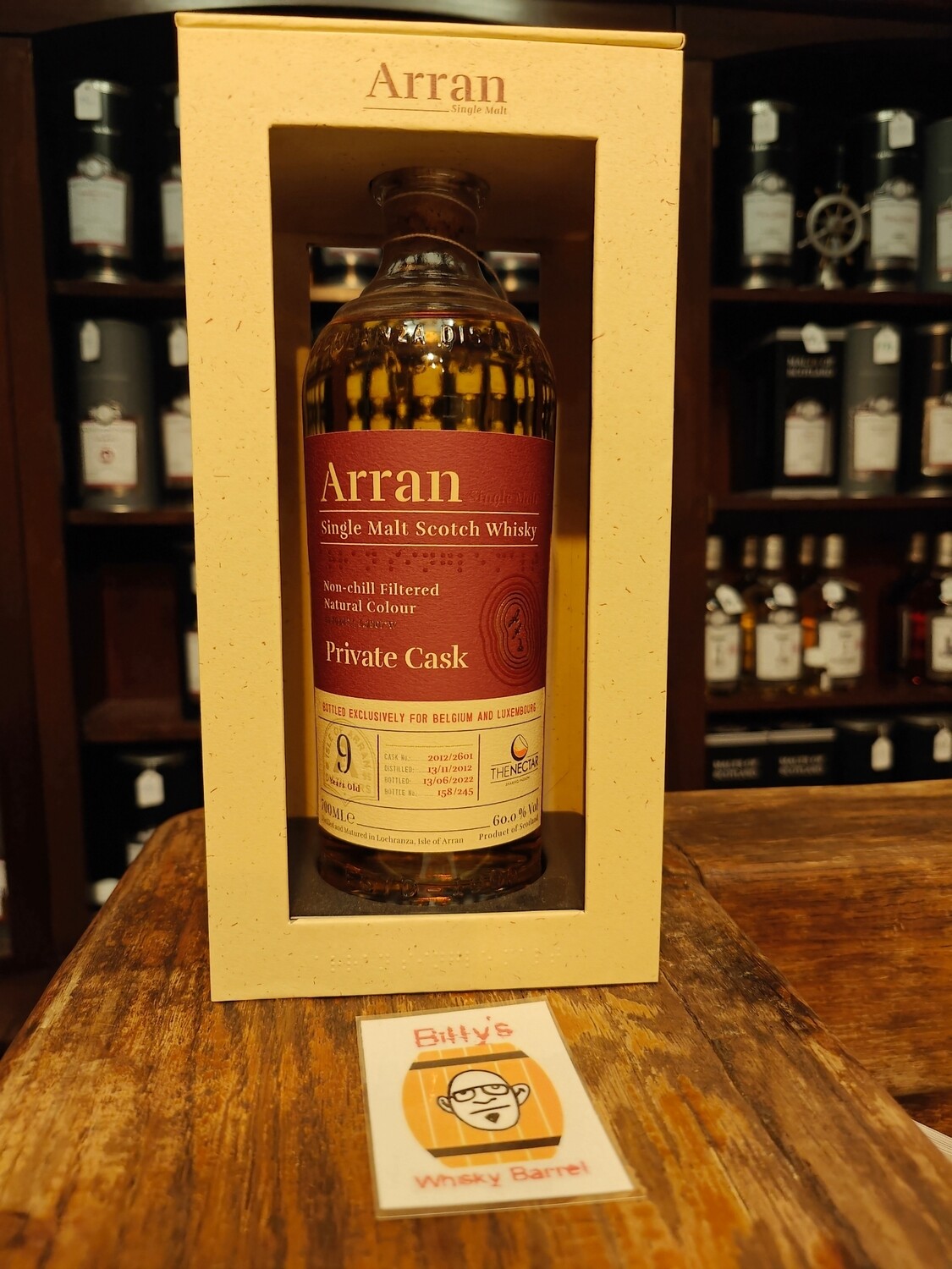 Arran 2012/2022 9 yo Single Cask for The Nectar OB (70cl - 60%)