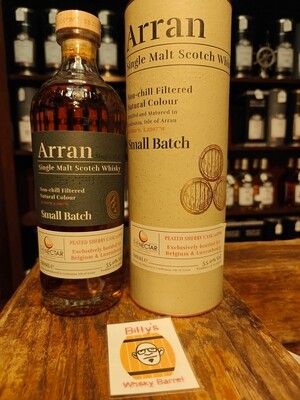 Arran Small Batch Peated Sherry Cask OB for Belgium &amp; Luxemburg (70cl - 55%)