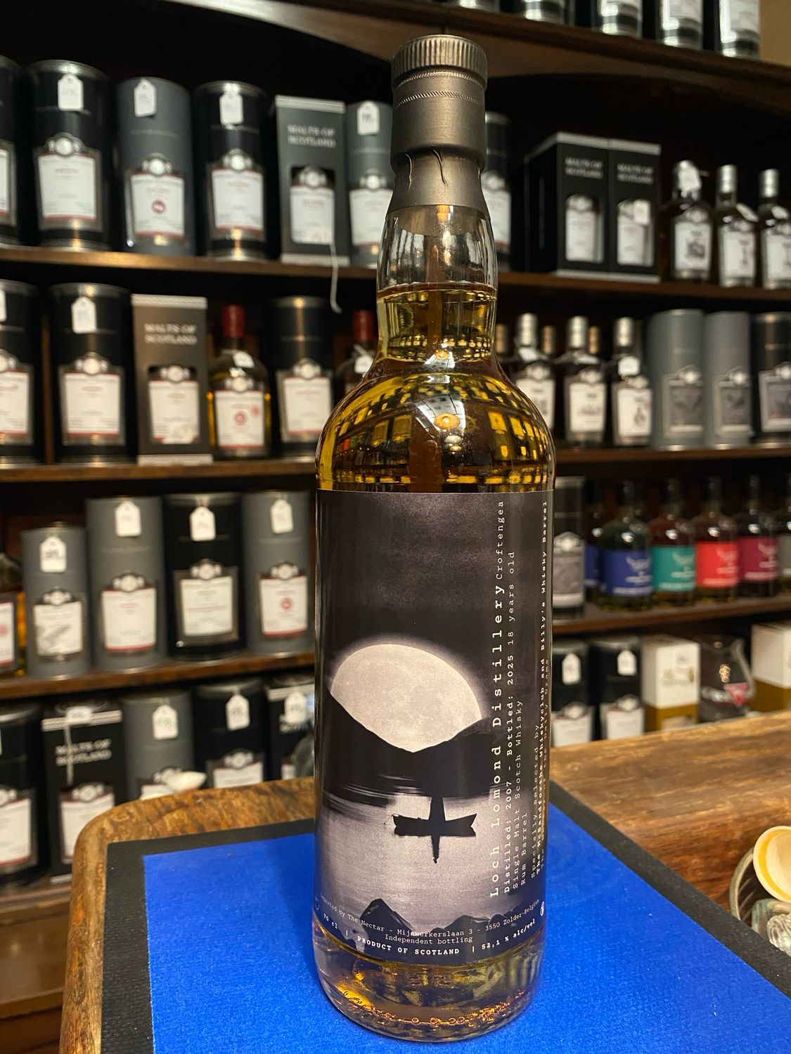 Croftengea (Loch Lomond) 2007/2025 The Nectar for Billy&#39;s Whisky Barrel &amp; McSandforthe Whiskyclub (70cl - 52,1%)