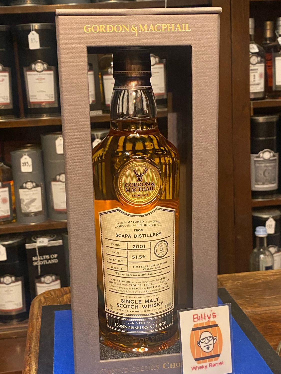 Scapa 2001/2024 Connoisseurs Choice G&amp;M BE (70cl - 51,5%)