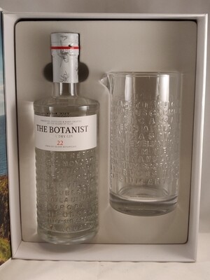 The Botanist Gin Giftpack with mixing glass  (70cl - 46%)