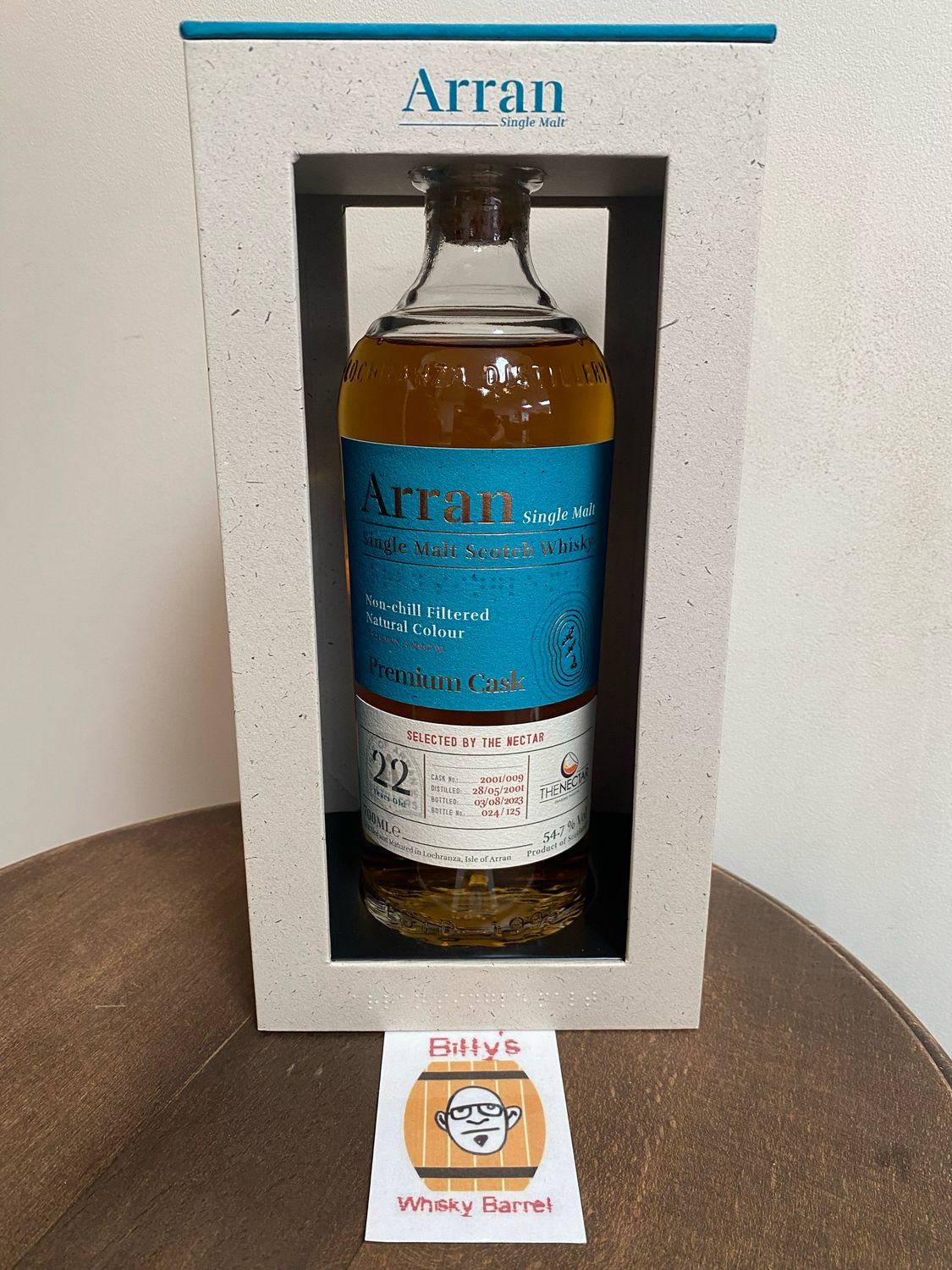 Arran 2001/2023 22 yo Single Cask for the Nectar OB (70cl - 54,7%)