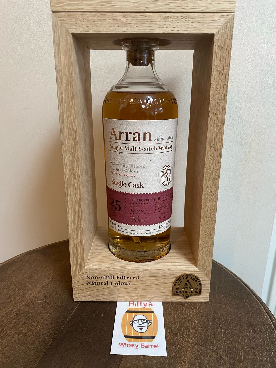 Arran 1997/2023 25 yo Single Cask for the Nectar OB (70cl - 44,3%)