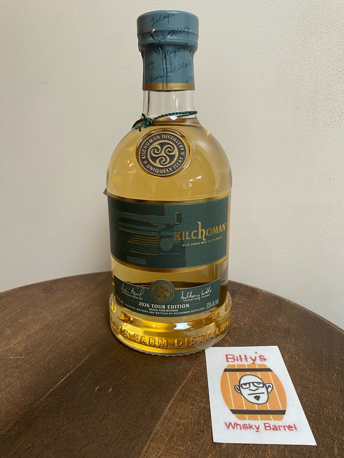Kilchoman 5 yo EU tour 2026 Mezcal (70cl - 50%)