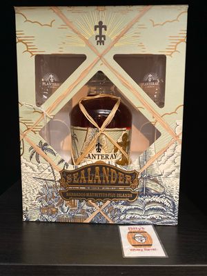 Planteray (Plantation) Sealander giftpack with 2 glasses (70cl - 40%)