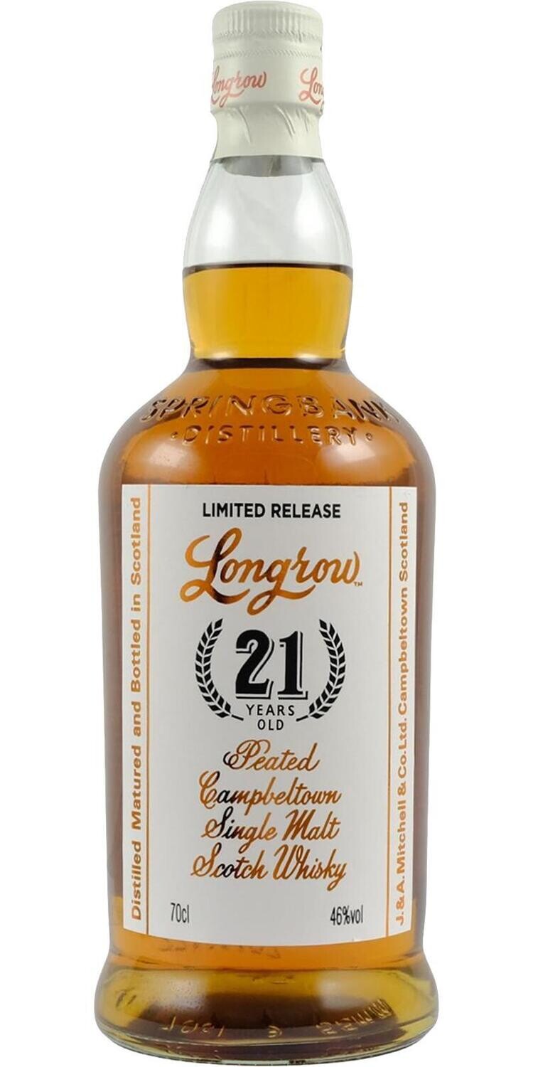 Longrow 21 yo 23/218 OB (70cl - 46%)