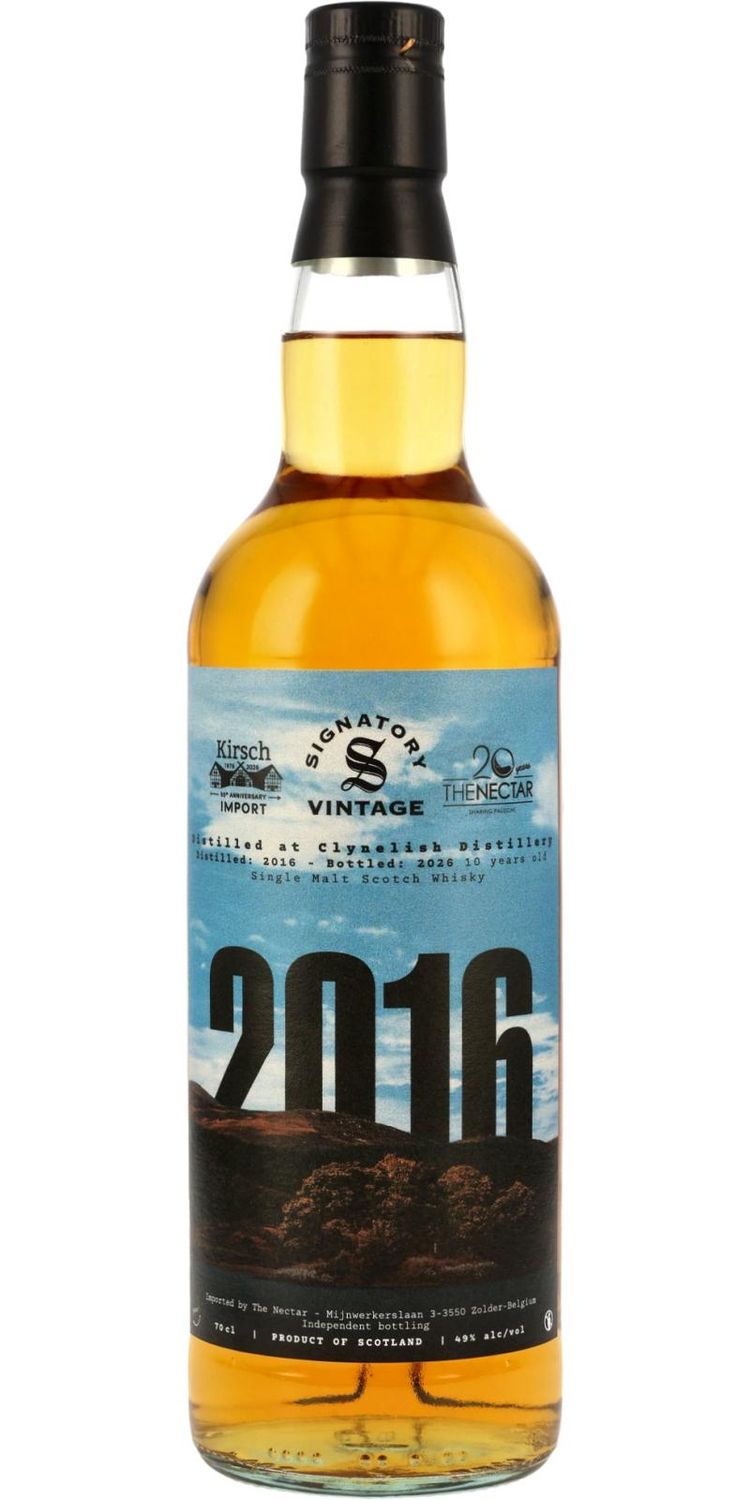 Clynelish 2016/2026 10 yo SV The Nectar  (70cl - 56,2%)