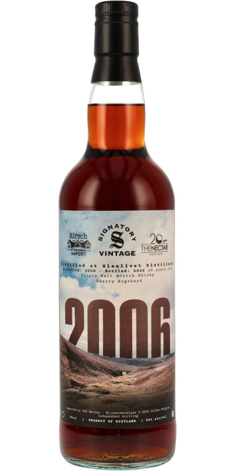 Glenlivet 2006/2026 20 yo SV The Nectar  (70cl - 55%)