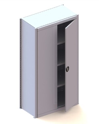 Kastmodule basis deur,
H2.000 x B1.000 mm,
RAL 7035 Kastmodule basis deur,
H2.000 x B1.000 mm,
RAL 7035