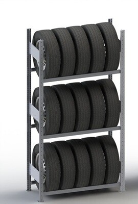 Bandenstelling S3, Basismodule,
H2.000 x D400 mm, Verzinkt Bandenstelling S3, Basismodule,
H2.000 x D400 mm, Verzinkt