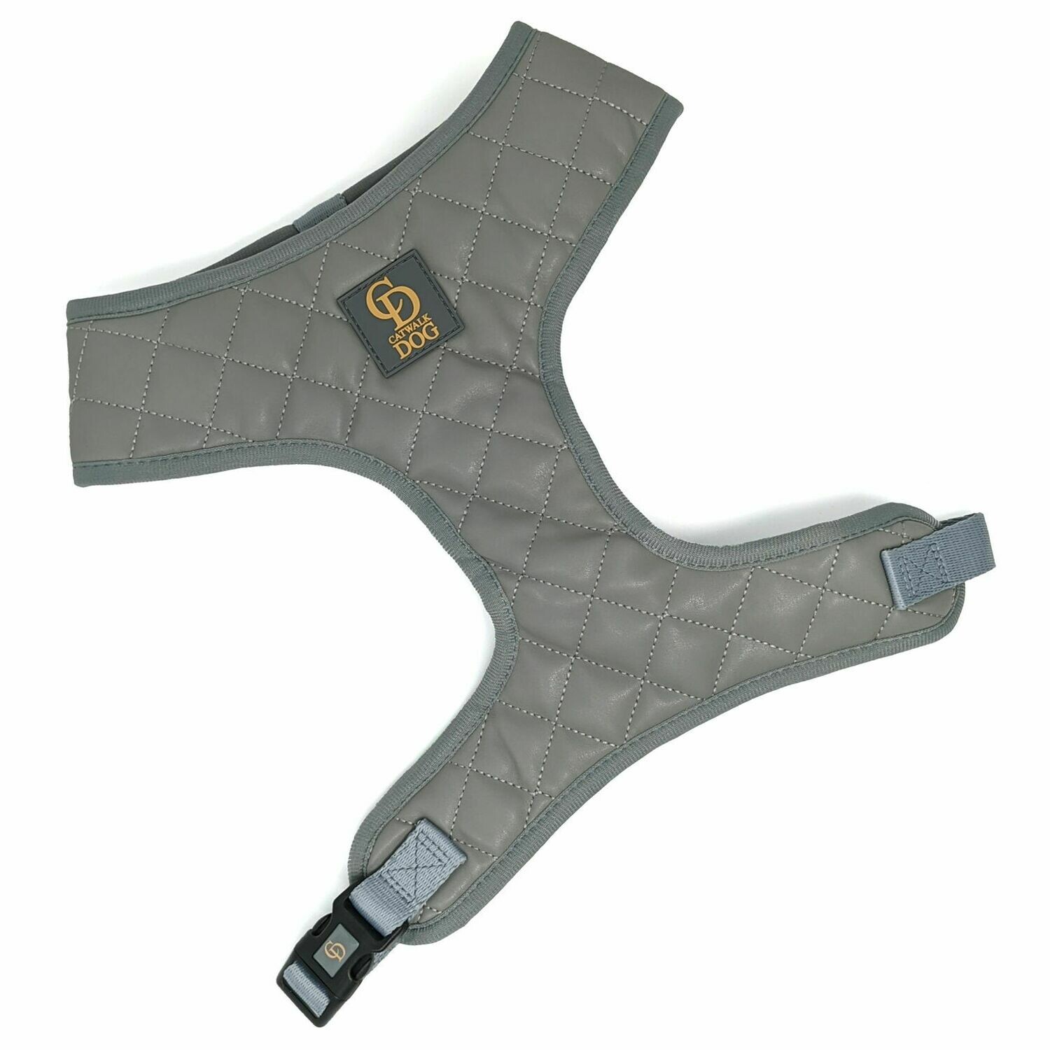 Paris Quilted Harness, Color: Grey