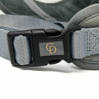 Paris Quilted Harness - Grey