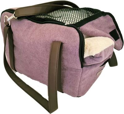 Carol Lila mit Kissen 1 Seite weich - Stock