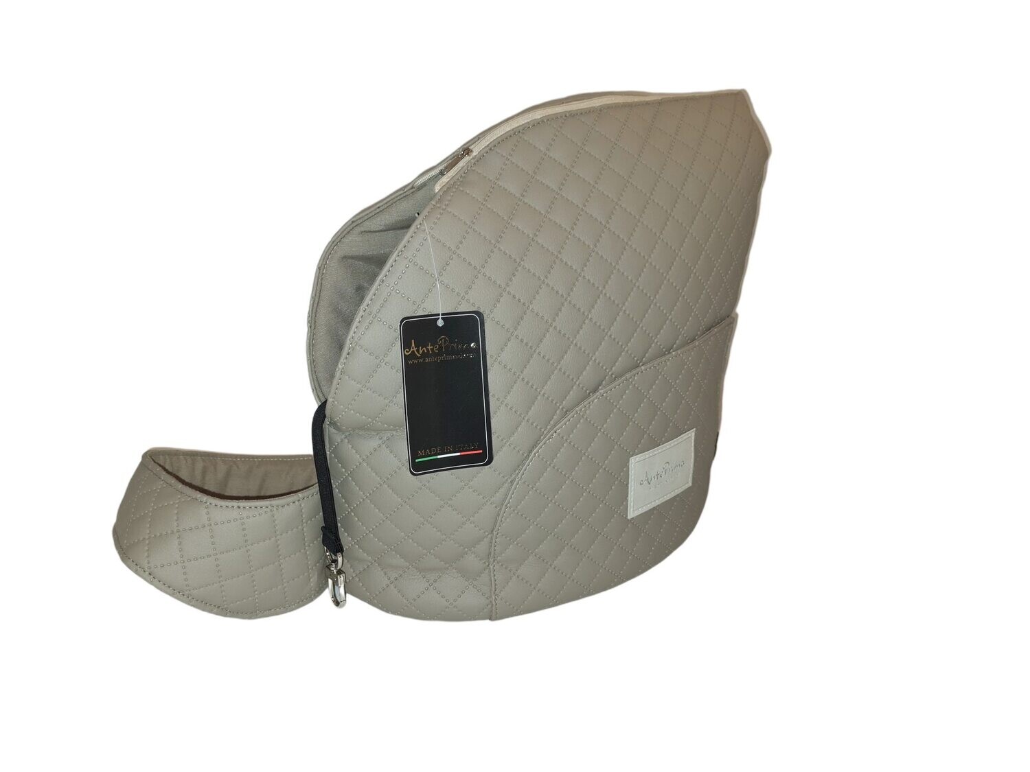 Dante quilted taupe