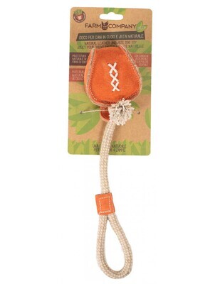 Suede Leather Ball Natural Toys