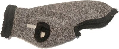 Pull Teddy voor windhonden - Grijs/Zwart - Stock Pull Teddy voor windhonden - Grijs/Zwart - Stock