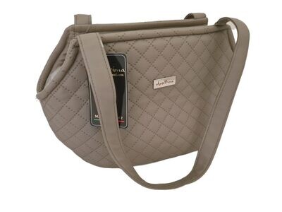 Isabelle quilted taupe - Stock