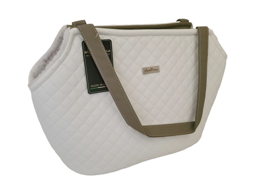 Isabelle quilted white + soft - Stock