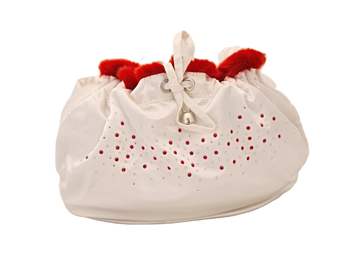 Red christmas mon bonbon shoulderbag - Stock