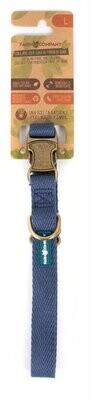 Verstelbare halsband van soja gemaakt - Blauw