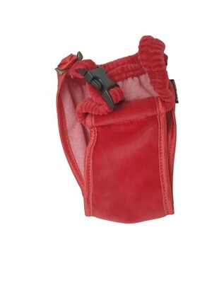 Panty for dogs in heat red - Stock