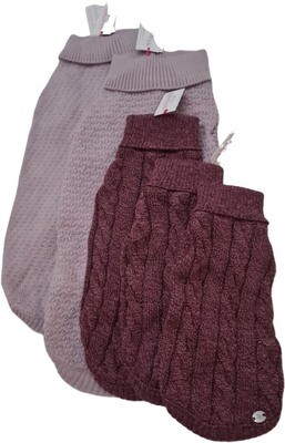 Mon bonbon Sweater Old pink + Dark old pink - Stock Mon bonbon Sweater Old pink + Dark old pink - Stock