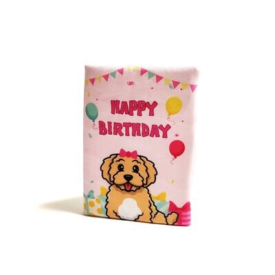 Pink Birthday card - Stock