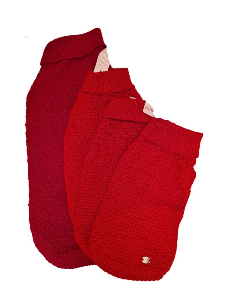 Mon bonbon Sweater/Trui rood - Pakket - Stock