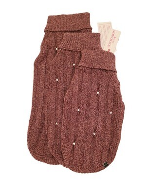 Mon bonbon Sweater/Trui oud roze swarovski - Pakket - Stock