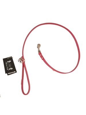 Lione laisse Trilly 34 cuir vernis fuchsia - Stock