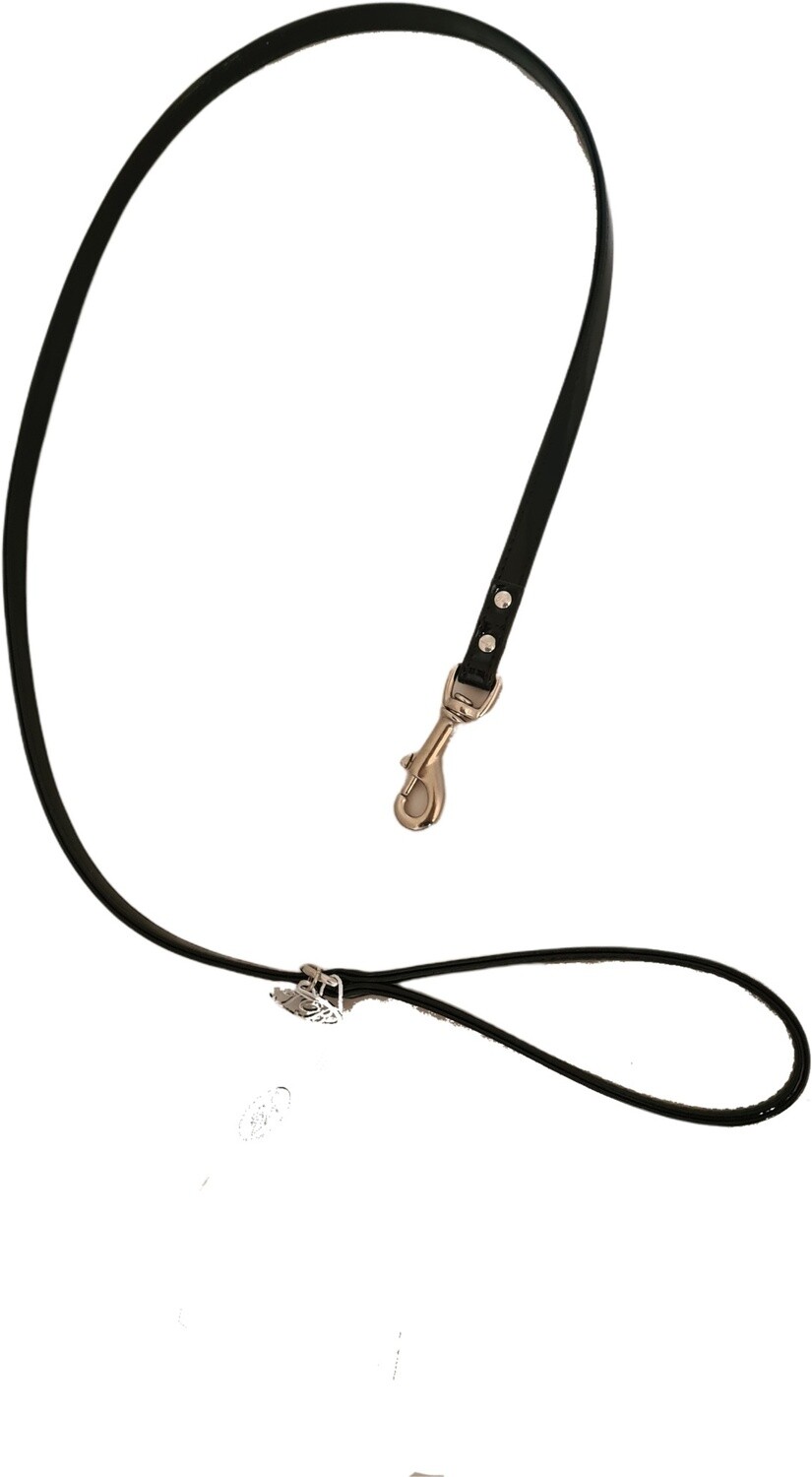 Lione Leash Trilly 39 black lacquer leather - Stock