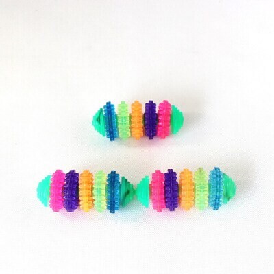 4x teething toy coloured - Pre-Order