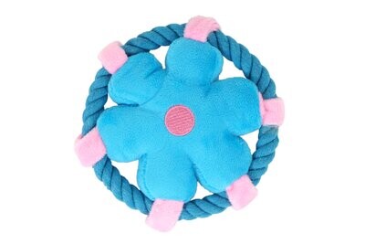 4x Plush Flower with rope - Pre-Order