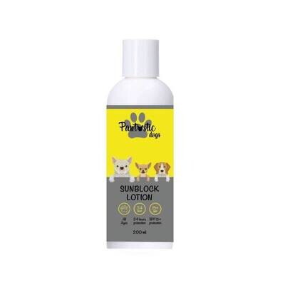 Crème solaire pour chiens, chats et chevaux - Stock