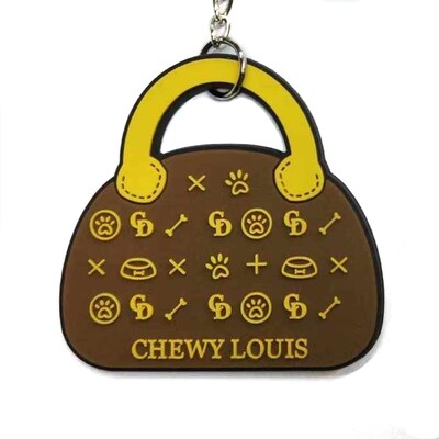 Chewy Louis Keychain