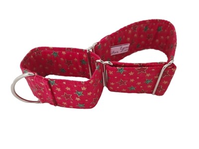 Martingale red stars 5cm-42cm by Tania