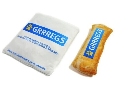 Grrregs Sausage Roll & Bag - Stock